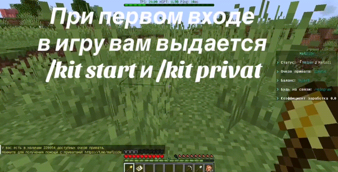 Инструкция привата